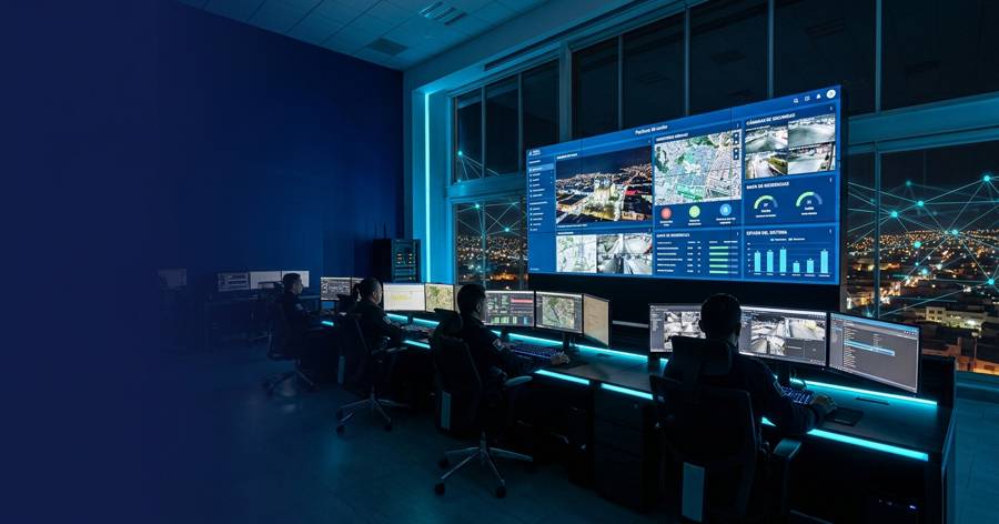 Sala de control y monitoreo